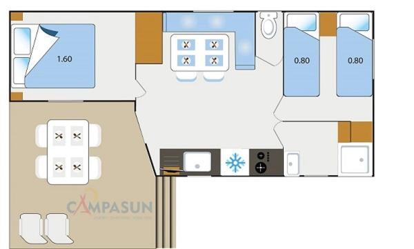 Camping Les Hautes Prairies Lourmarin Esterno foto